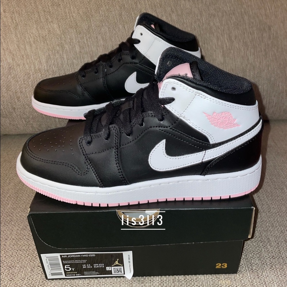 Air Jordan 1 Mid Arctic Punch - Picture 7 of 15
